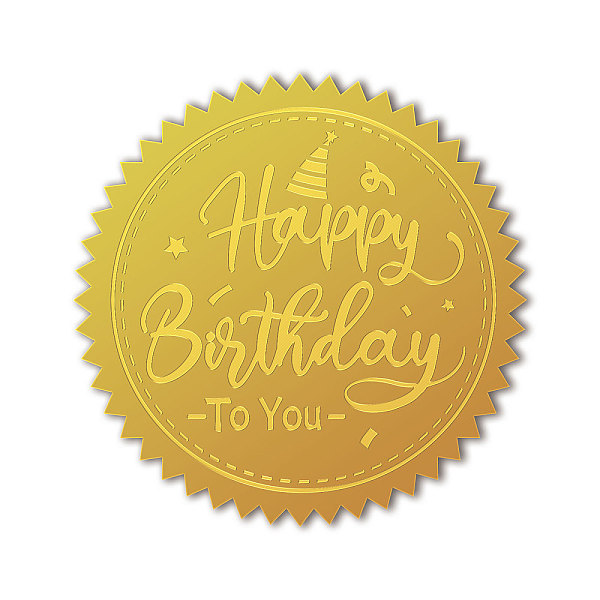PandaHall CHGCRAFT 100Pcs Gold Foil Certificate Seals Happy Birthday Gold Foil Embossed Stickers Embossed Certificate Seals Self Adhesive...
PandaHall CHGCRAFT 100Pcs Gold Foil Certificate Seals Happy Birthday Gold Foil Embossed Stickers Embossed Certificate Seals Self Adhesive...