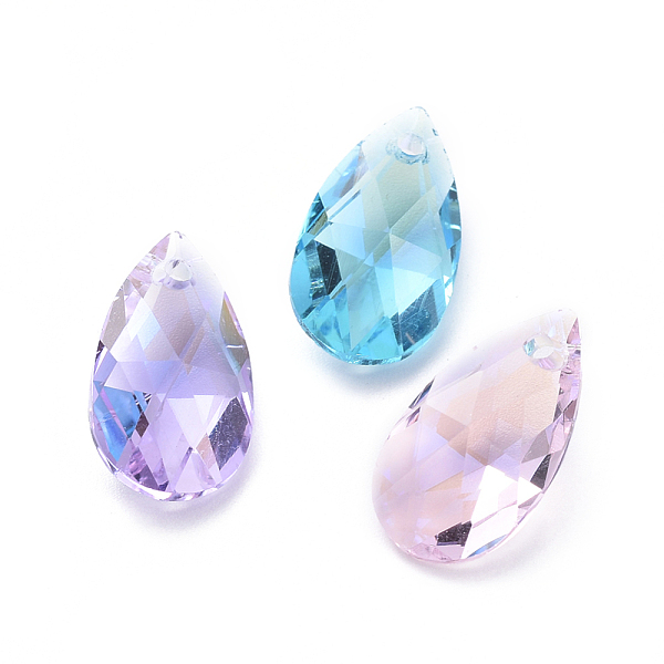 PandaHall Glass Rhinestone Pendants, Faceted, Teardrop, Mixed Color, 16x9x5.5mm, Hole: 1.4mm Glass Teardrop Multicolor
PandaHall Glass Rhinestone Pendants, Faceted, Teardrop, Mixed Color, 16x9x5.5mm, Hole: 1.4mm Glass Teardrop Multicolor