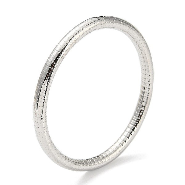 PandaHall 304 Stainless Steel Simple Bangles, Stainless Steel Color, Inner Diameter: 2-3/8 inch(6.05cm) 304 Stainless Steel Ring
PandaHall 304 Stainless Steel Simple Bangles, Stainless Steel Color, Inner Diameter: 2-3/8 inch(6.05cm) 304 Stainless Steel Ring