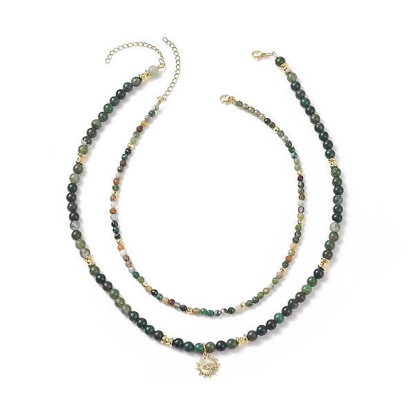 PandaHall 2Pcs 2 Style Crystal Rhinestone Horse Eye Pendant Necklaces Set, Natural Indian Agate Beaded Necklaces for Women, 15.00~20.08 inch..., Multicolor
PandaHall 2Pcs 2 Style Crystal Rhinestone Horse Eye Pendant Necklaces Set, Natural Indian Agate Beaded Necklaces for Women, 15.00~20.08 inch..., Multicolor