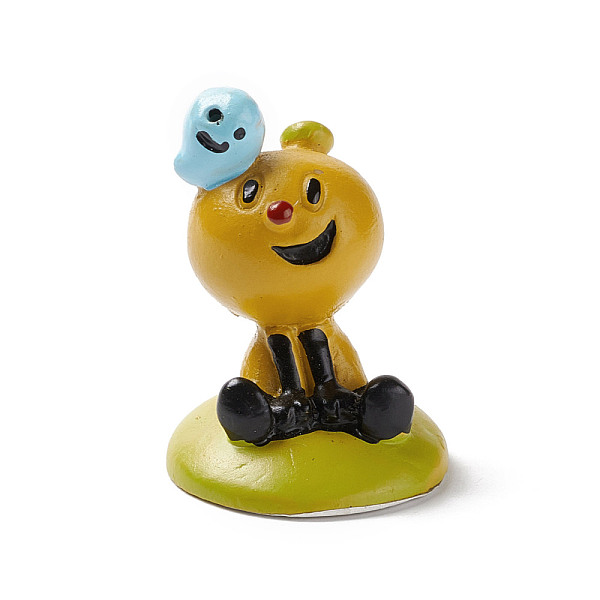PandaHall Halloween Theme Mini Resin Home Display Decorations, Pumpkin Character with Ghost, Gold, 26.5x36.5mm Resin Pumpkin Gold
PandaHall Halloween Theme Mini Resin Home Display Decorations, Pumpkin Character with Ghost, Gold, 26.5x36.5mm Resin Pumpkin Gold