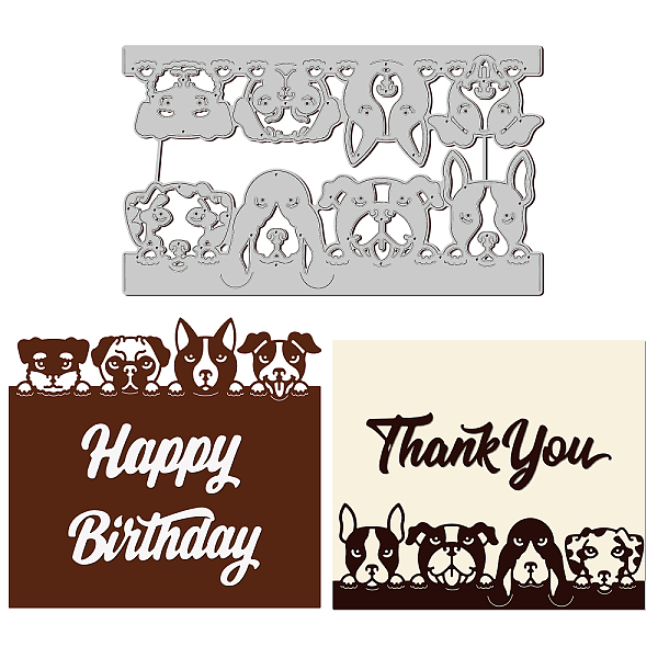 PandaHall GLOBLELAND 1Pcs Dogs Lace Cutting Die Metal Puppy Border Die Cuts Embossing Stencils Template for Paper Card Making Decoration DIY...
PandaHall GLOBLELAND 1Pcs Dogs Lace Cutting Die Metal Puppy Border Die Cuts Embossing Stencils Template for Paper Card Making Decoration DIY...