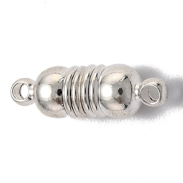PandaHall Brass Magnetic Clasps with Loops, Oval, Silver, 18x6mm, Hole: 1.6mm Brass Oval
PandaHall Brass Magnetic Clasps with Loops, Oval, Silver, 18x6mm, Hole: 1.6mm Brass Oval