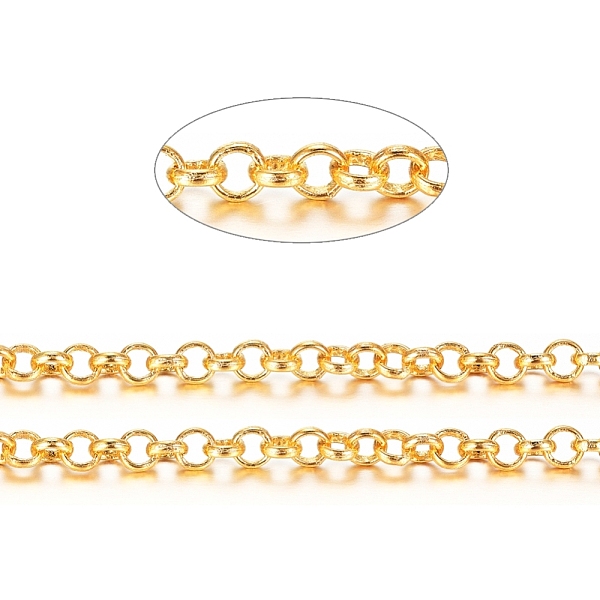 PandaHall Brass Rolo Chains, Belcher Chains, Soldered, Long-Lasting Plated, with Spool, Cadmium Free & Nickel Free & Lead Free, Golden...
PandaHall Brass Rolo Chains, Belcher Chains, Soldered, Long-Lasting Plated, with Spool, Cadmium Free & Nickel Free & Lead Free, Golden...