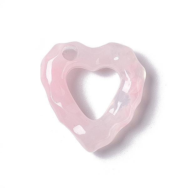 PandaHall Transparent Resin Pendants, Large Hole Pendant, Water Ripple Heart Charm, Pink, 26x24x6.5mm, Hole: 4mm Resin Heart Pink
PandaHall Transparent Resin Pendants, Large Hole Pendant, Water Ripple Heart Charm, Pink, 26x24x6.5mm, Hole: 4mm Resin Heart Pink