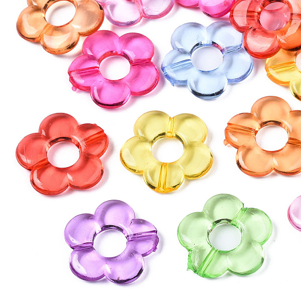 PandaHall Transparent Acrylic Beads Frames, Flower, Mixed Color, 18x19x4mm, Hole: 1.2mm, Inner Diameter: 6mm, about 690pcs/500g Acrylic..., Multicolor
PandaHall Transparent Acrylic Beads Frames, Flower, Mixed Color, 18x19x4mm, Hole: 1.2mm, Inner Diameter: 6mm, about 690pcs/500g Acrylic..., Multicolor