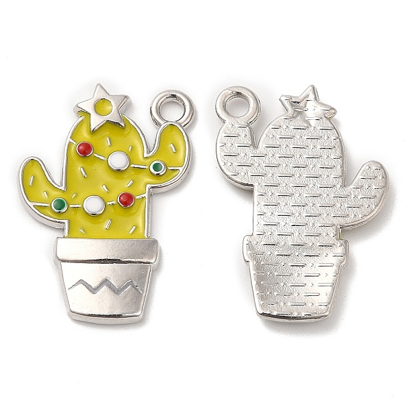 PandaHall Alloy Enamel Pendants, Long-Lasting Plated, Cadmium Free & Nickel Free & Lead Free, Cactus Charm, Platinum, 24x16.5x2.3mm, Hole...
PandaHall Alloy Enamel Pendants, Long-Lasting Plated, Cadmium Free & Nickel Free & Lead Free, Cactus Charm, Platinum, 24x16.5x2.3mm, Hole...