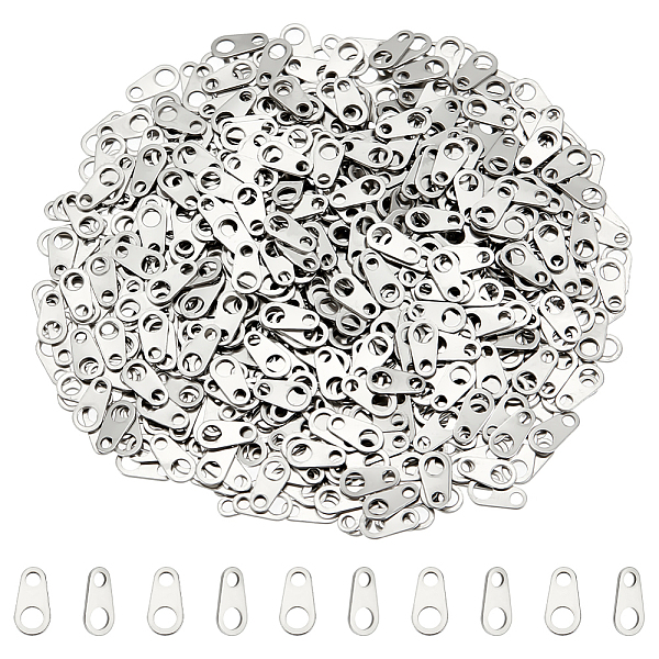 PandaHall Unicraftale 1000Pcs 316 Surgical Stainless Steel Chain Tabs, Chain Extender Connectors, Oval, Stainless Steel Color, 6x3mm 316...
PandaHall Unicraftale 1000Pcs 316 Surgical Stainless Steel Chain Tabs, Chain Extender Connectors, Oval, Stainless Steel Color, 6x3mm 316...