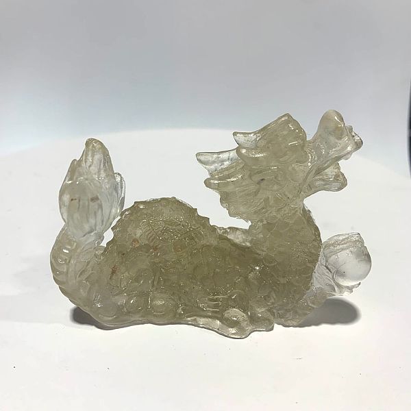 PandaHall Natural Quartz Crystal Dragon Display Decorations, Resin Figurine Home Decoration, for Home Feng Shui Ornament, 85x35x60mm Quartz...
PandaHall Natural Quartz Crystal Dragon Display Decorations, Resin Figurine Home Decoration, for Home Feng Shui Ornament, 85x35x60mm Quartz...