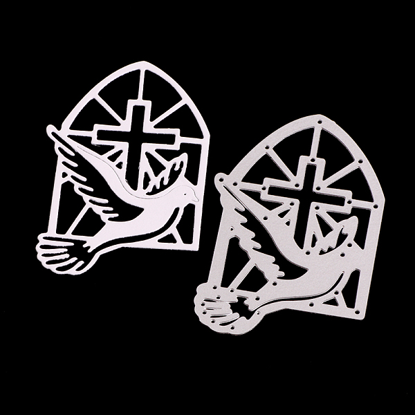 PandaHall White Dove with Cross Frame Carbon Steel Cutting Dies Stencils, for DIY Scrapbooking/Photo Album, Decorative Embossing DIY Paper...
PandaHall White Dove with Cross Frame Carbon Steel Cutting Dies Stencils, for DIY Scrapbooking/Photo Album, Decorative Embossing DIY Paper...
