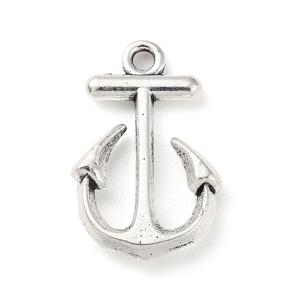 PandaHall Tibetan Style Alloy Pendants, Anchor Charm, Antique Silver, 23x15x2.5mm, Hole: 2mm, about 310pcs/500g Alloy Anchor & Helm
PandaHall Tibetan Style Alloy Pendants, Anchor Charm, Antique Silver, 23x15x2.5mm, Hole: 2mm, about 310pcs/500g Alloy Anchor & Helm
