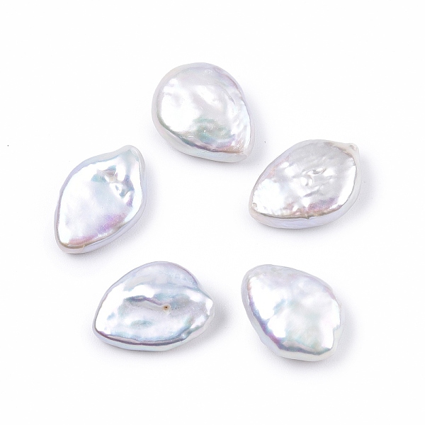 PandaHall Natural Baroque Keshi Pearl Beads, Freshwater Pearl Beads, No Hole, Drop, Floral White, 14.5~15.5x10.5~11.5x5mm Keshi Pearl...
PandaHall Natural Baroque Keshi Pearl Beads, Freshwater Pearl Beads, No Hole, Drop, Floral White, 14.5~15.5x10.5~11.5x5mm Keshi Pearl...