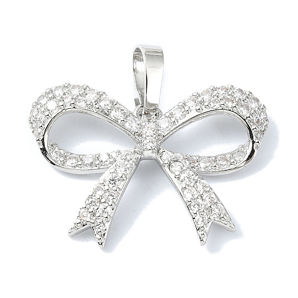 PandaHall Rack Plating Brass Pave Cubic Zirconia Pendants, Bowknot, Long-Lasting Plated, Lead Free & Cadmium Free, Platinum, 16x22.5x4mm..., Clear
PandaHall Rack Plating Brass Pave Cubic Zirconia Pendants, Bowknot, Long-Lasting Plated, Lead Free & Cadmium Free, Platinum, 16x22.5x4mm..., Clear