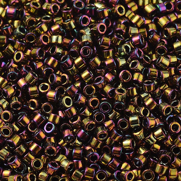 PandaHall MIYUKI Delica Beads, Cylinder, Japanese Seed Beads, 11/0, (DB0023) Metallic Gold Iris, 1.3x1.6mm, Hole: 0.8mm, about 10000pcs/bag...
PandaHall MIYUKI Delica Beads, Cylinder, Japanese Seed Beads, 11/0, (DB0023) Metallic Gold Iris, 1.3x1.6mm, Hole: 0.8mm, about 10000pcs/bag...