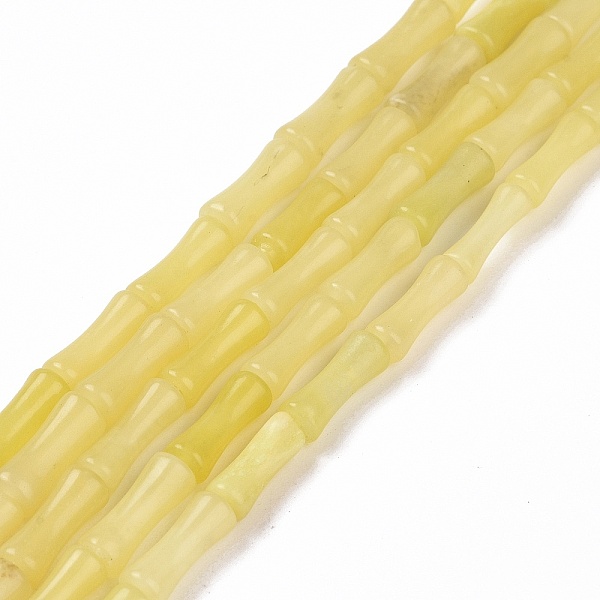 PandaHall Natural Lemon Jade Beads Strands, Bamboo Stick, 12.5x5.5mm, Hole: 1mm, about 31pcs/strand, 15.75 inch(40cm) Lemon Jade Bamboo
PandaHall Natural Lemon Jade Beads Strands, Bamboo Stick, 12.5x5.5mm, Hole: 1mm, about 31pcs/strand, 15.75 inch(40cm) Lemon Jade Bamboo