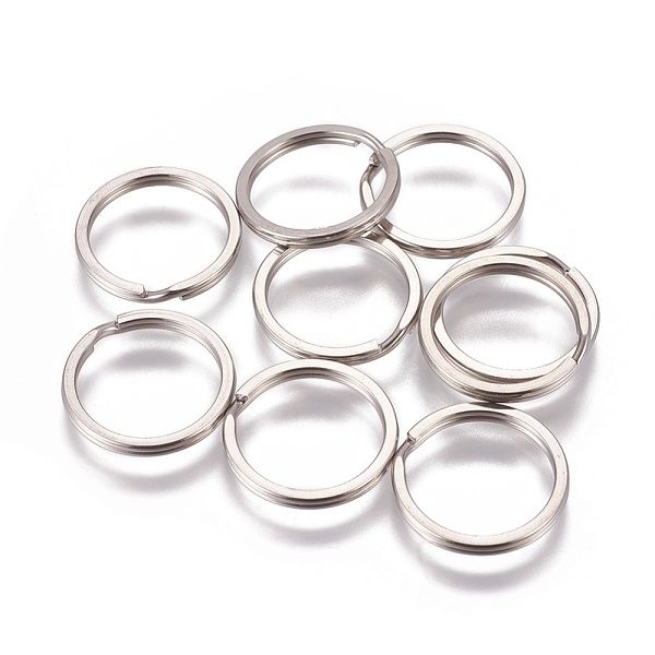 PandaHall 304 Stainless Steel Split Key Rings, Keychain Clasp Findings, Stainless Steel Color, 28x2.7mm, 23mm inner measure 304 Stainless...
PandaHall 304 Stainless Steel Split Key Rings, Keychain Clasp Findings, Stainless Steel Color, 28x2.7mm, 23mm inner measure 304 Stainless...