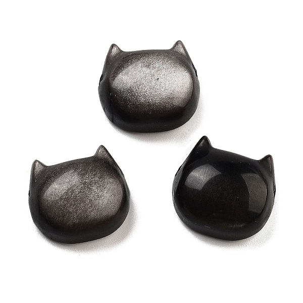 PandaHall Natural Golden Sheen Obsidian Beads, Cat Head Shape, 14~16.5x13~15.5x7.5~10mm, Hole: 1.2~1.6mm Golden Sheen Obsidian Cat Shape
PandaHall Natural Golden Sheen Obsidian Beads, Cat Head Shape, 14~16.5x13~15.5x7.5~10mm, Hole: 1.2~1.6mm Golden Sheen Obsidian Cat Shape