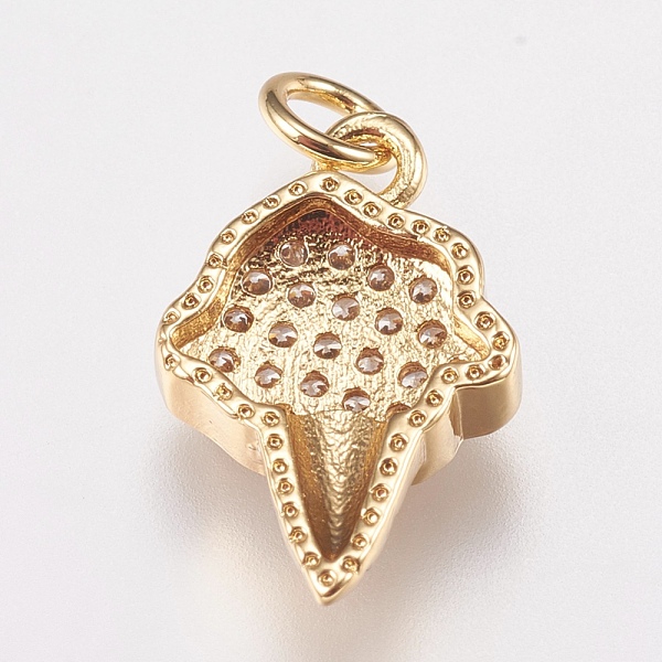 PandaHall Brass Micro Pave Cubic Zirconia Charms, Ice Cream, Golden, 14x10x3mm, Hole: 2mm Brass+Cubic Zirconia Food Clear
PandaHall Brass Micro Pave Cubic Zirconia Charms, Ice Cream, Golden, 14x10x3mm, Hole: 2mm Brass+Cubic Zirconia Food Clear