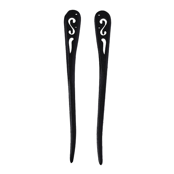 PandaHall Vintage Schima Wood Hair Sticks Findings, Hair Accessories for Women, Black, 170x19x7mm, Hole: 2mm Wood Black
PandaHall Vintage Schima Wood Hair Sticks Findings, Hair Accessories for Women, Black, 170x19x7mm, Hole: 2mm Wood Black
