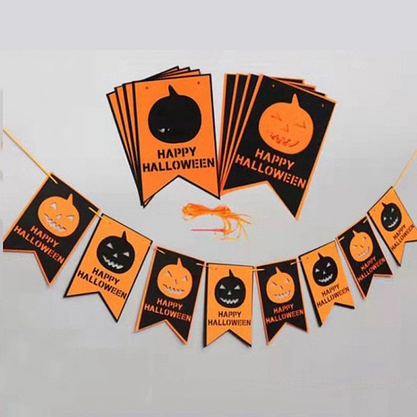 PandaHall 16Pcs 2 Color Flag Felt Ornaments, with Nylon Rope and Plastic Pins, Halloween Hanging Decorations, for Party Gift Home Decoration...
PandaHall 16Pcs 2 Color Flag Felt Ornaments, with Nylon Rope and Plastic Pins, Halloween Hanging Decorations, for Party Gift Home Decoration...