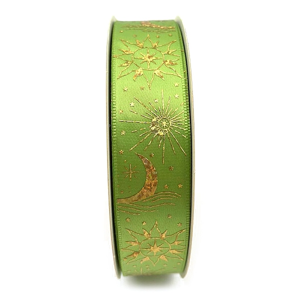 PandaHall 48 Yards Gold Stamping Polyester Ribbon, Moon Sun Printed Ribbon for Gift Wrapping, Party Decorations, Green Yellow, 1 inch(25mm)...
PandaHall 48 Yards Gold Stamping Polyester Ribbon, Moon Sun Printed Ribbon for Gift Wrapping, Party Decorations, Green Yellow, 1 inch(25mm)...