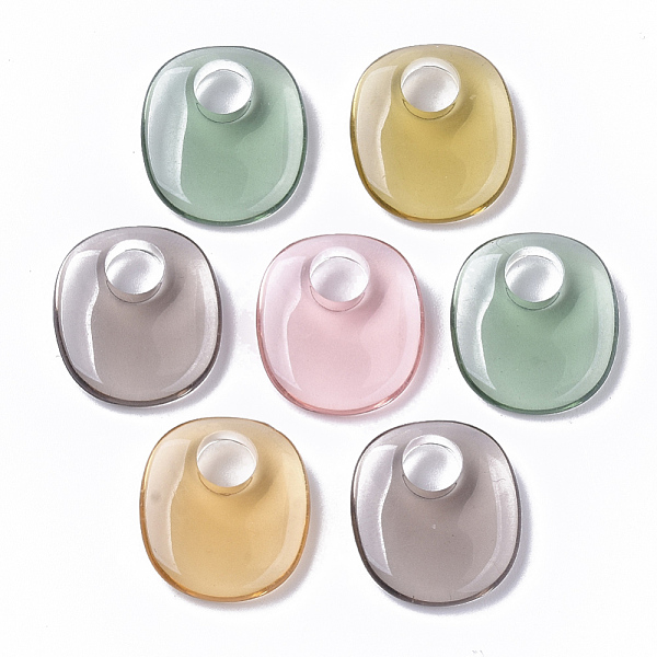 PandaHall Transparent Acrylic Pendants, Oval, Mixed Color, 17.5x15.5x4mm, Hole: 5mm Acrylic Oval Multicolor
PandaHall Transparent Acrylic Pendants, Oval, Mixed Color, 17.5x15.5x4mm, Hole: 5mm Acrylic Oval Multicolor
