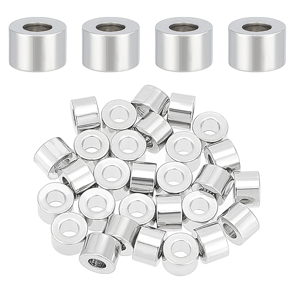 PandaHall BENECREAT 30Pcs Brass Beads, Column, Real Platinum Plated, 6x4mm, Hole: 2.5mm Brass Column
PandaHall BENECREAT 30Pcs Brass Beads, Column, Real Platinum Plated, 6x4mm, Hole: 2.5mm Brass Column