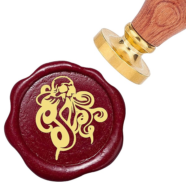 PandaHall Brass Wax Seal Stamps with Rosewood Handle, for DIY Scrapbooking, Skull, 25mm Brass Skull
PandaHall Brass Wax Seal Stamps with Rosewood Handle, for DIY Scrapbooking, Skull, 25mm Brass Skull