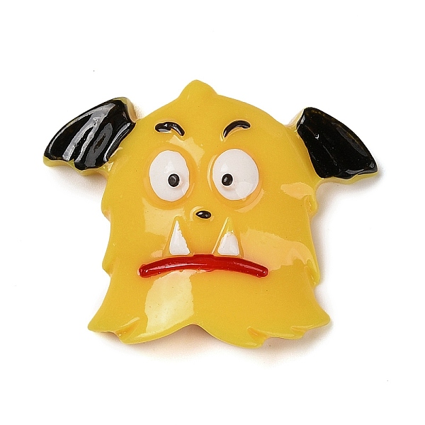 PandaHall Monster Halloween Opaque Resin Decoden Cabochons, Halloween Jewelry Craft, Yellow, 29.5x37.5x9.5mm Resin Others Yellow
PandaHall Monster Halloween Opaque Resin Decoden Cabochons, Halloween Jewelry Craft, Yellow, 29.5x37.5x9.5mm Resin Others Yellow