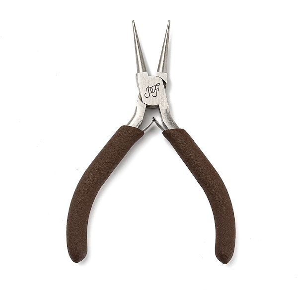 PandaHall Steel Jewelry Pliers, Round Nose Pliers, with Plastic Handle, Coconut Brown, 12x7.8x1.1cm Steel
PandaHall Steel Jewelry Pliers, Round Nose Pliers, with Plastic Handle, Coconut Brown, 12x7.8x1.1cm Steel