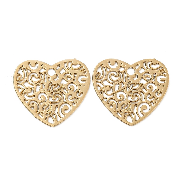 PandaHall Brass Etched Metal Embellishments Charms, Long-Lasting Plated, Heart with Hollow Out, Light Gold, 12.5x13.5x0.3mm, Hole: 1.2mm...
PandaHall Brass Etched Metal Embellishments Charms, Long-Lasting Plated, Heart with Hollow Out, Light Gold, 12.5x13.5x0.3mm, Hole: 1.2mm...