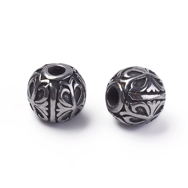 PandaHall 304 Stainless Steel Beads, Rondelle, Antique Silver, 11.5x10.5mm, Hole: 3.5mm 304 Stainless Steel Rondelle
PandaHall 304 Stainless Steel Beads, Rondelle, Antique Silver, 11.5x10.5mm, Hole: 3.5mm 304 Stainless Steel Rondelle