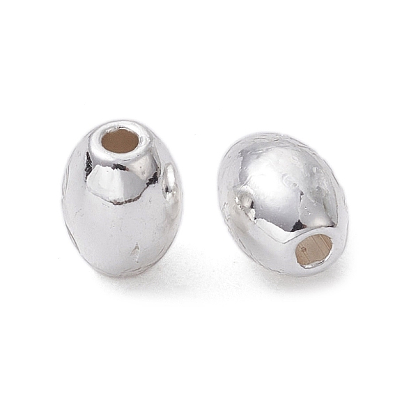 PandaHall Alloy Beads, Rice, Long-Lasting Plated, Silver, 5x4mm, Hole: 1mm Alloy Rice
PandaHall Alloy Beads, Rice, Long-Lasting Plated, Silver, 5x4mm, Hole: 1mm Alloy Rice
