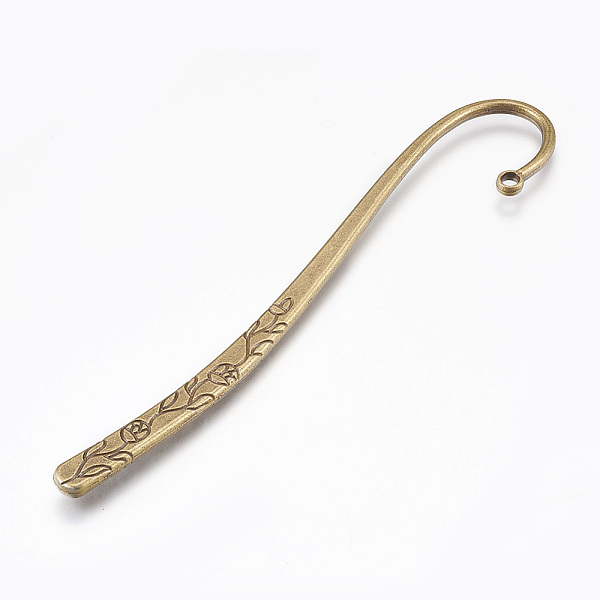 PandaHall Tibetan Style Alloy Bookmarks Findings, Antique Bronze, 120x22x2.5mm, Hole: 3mm Alloy
PandaHall Tibetan Style Alloy Bookmarks Findings, Antique Bronze, 120x22x2.5mm, Hole: 3mm Alloy