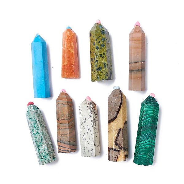PandaHall Natural & Synthetic Gemstone Tower Home Display Decoration, Healing Stone Wands, for Reiki Chakra Meditation Therapy Decos...
PandaHall Natural & Synthetic Gemstone Tower Home Display Decoration, Healing Stone Wands, for Reiki Chakra Meditation Therapy Decos...