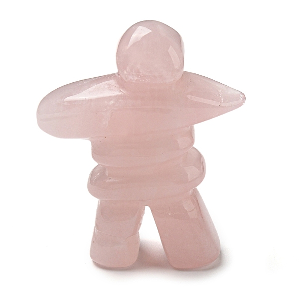 PandaHall Natural Rose Quartz Carved Healing Human Shape Figurines, Reiki Energy Stone Display Decorations, 65~67x52~55x19~19.5mm Rose...
PandaHall Natural Rose Quartz Carved Healing Human Shape Figurines, Reiki Energy Stone Display Decorations, 65~67x52~55x19~19.5mm Rose...