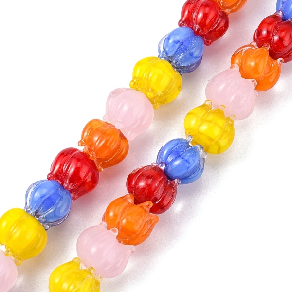 PandaHall Handmade Lampwork Beads, Flower, Colorful, 11x12mm, Hole: 2mm, about 30pcs/strand, 12.40 inch(31.5cm) Lampwork Flower
PandaHall Handmade Lampwork Beads, Flower, Colorful, 11x12mm, Hole: 2mm, about 30pcs/strand, 12.40 inch(31.5cm) Lampwork Flower