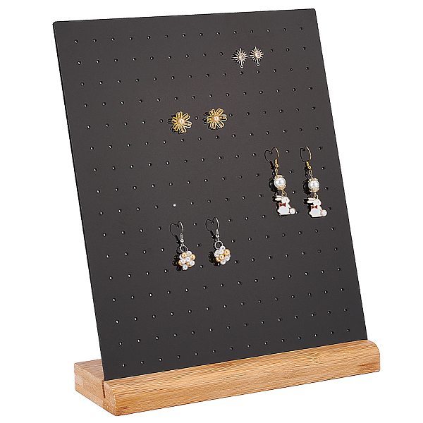 PandaHall PH 196 Holes Earring Organizer Black Earring Holder Earrings Display Stands with Wood Base L-Shaped Earring Storage Stand for...
PandaHall PH 196 Holes Earring Organizer Black Earring Holder Earrings Display Stands with Wood Base L-Shaped Earring Storage Stand for...