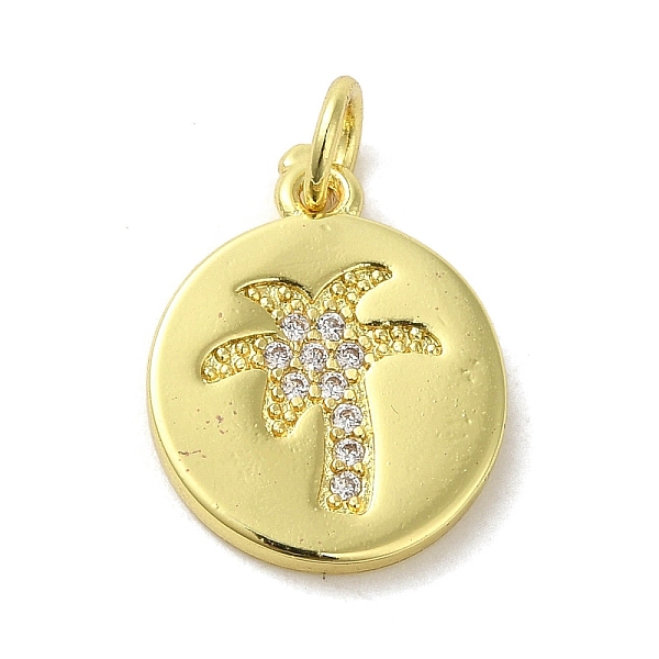 PandaHall Brass Micro Pave Cubic Zirconia Pendants, Real 18K Gold Plated, Coconut Tree Charms, Clear, 16.5x13x1.5mm, Hole: 3mm Brass+Cubic...
PandaHall Brass Micro Pave Cubic Zirconia Pendants, Real 18K Gold Plated, Coconut Tree Charms, Clear, 16.5x13x1.5mm, Hole: 3mm Brass+Cubic...