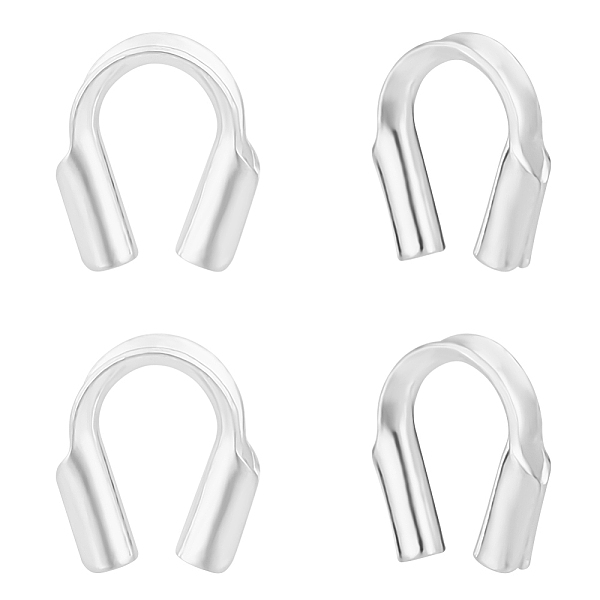 PandaHall Beebeecraft 1 Box 20Pcs 0.6mm Hole U Shape Wire Guard Sterling Silver Cable Wire Guard Thread Protector Loop Guardian for...
PandaHall Beebeecraft 1 Box 20Pcs 0.6mm Hole U Shape Wire Guard Sterling Silver Cable Wire Guard Thread Protector Loop Guardian for...