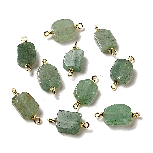 PandaHall Natural Green Aventurine Connector Charms, Rectangle Links with Real 18K Gold Plated Brass Double Loops, 23.5~25.5x11~12x5~6mm...
PandaHall Natural Green Aventurine Connector Charms, Rectangle Links with Real 18K Gold Plated Brass Double Loops, 23.5~25.5x11~12x5~6mm...