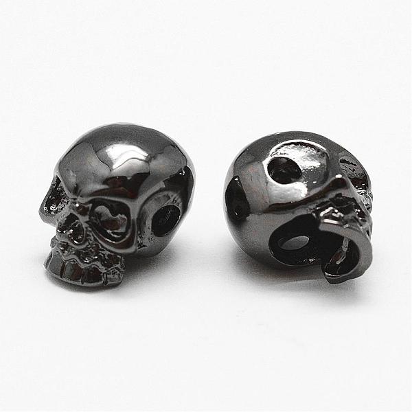 PandaHall Brass Beads, Skull, Cadmium Free & Nickel Free & Lead Free, Gunmetal, 11x8.5x10.2mm, Hole: 2mm Brass Skull
PandaHall Brass Beads, Skull, Cadmium Free & Nickel Free & Lead Free, Gunmetal, 11x8.5x10.2mm, Hole: 2mm Brass Skull