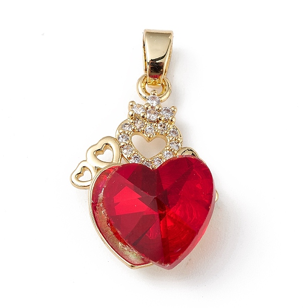PandaHall Real 18K Gold Plated Rack Plating Brass Micro Pave Clear Cubic Zirconia Pendants, with Glass, Long-Lasting Plated, Cadmium Free &..., Red
PandaHall Real 18K Gold Plated Rack Plating Brass Micro Pave Clear Cubic Zirconia Pendants, with Glass, Long-Lasting Plated, Cadmium Free &..., Red