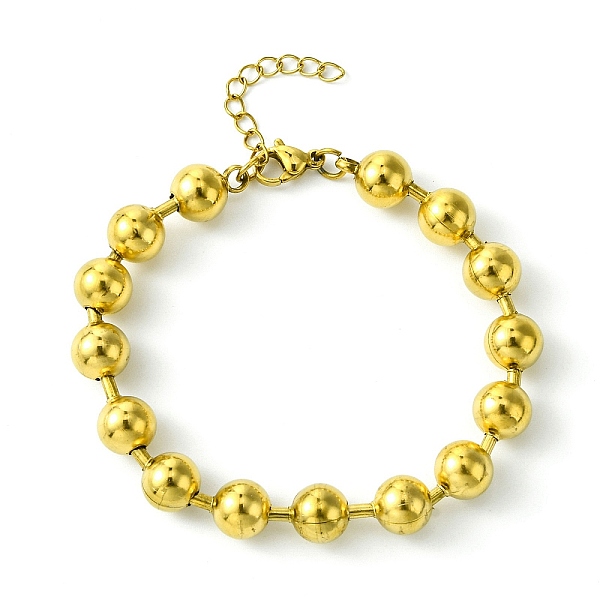 PandaHall Ion Plating(IP) 304 Stainless Steel 8mm Round Ball Link Chain Bracelets for Women, Golden, 7-3/8 inch(18.6cm) 304 Stainless Steel...
PandaHall Ion Plating(IP) 304 Stainless Steel 8mm Round Ball Link Chain Bracelets for Women, Golden, 7-3/8 inch(18.6cm) 304 Stainless Steel...