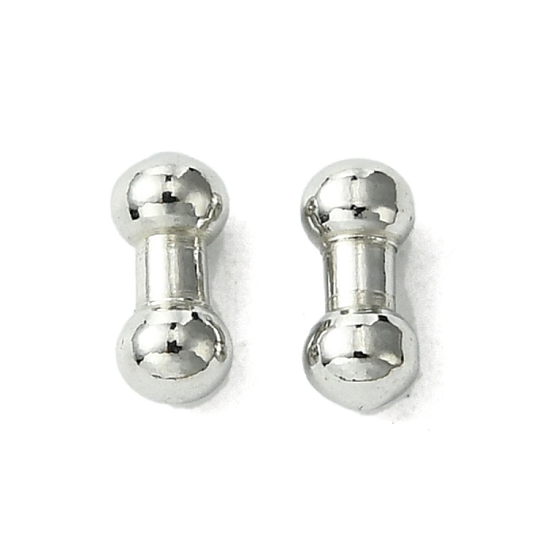 PandaHall 304 Stainless Steel Findings, Dumbbell, Stainless Steel Color, 6.5x3mm 304 Stainless Steel
PandaHall 304 Stainless Steel Findings, Dumbbell, Stainless Steel Color, 6.5x3mm 304 Stainless Steel