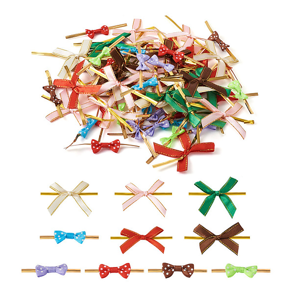 PandaHall Jewelry 200Pcs 10 Style Iron Wire Twist Ties, with Polyester Packaging Ribbon Bows, for DIY Gift Wrap Decoration, Mixed Color..., Multicolor
PandaHall Jewelry 200Pcs 10 Style Iron Wire Twist Ties, with Polyester Packaging Ribbon Bows, for DIY Gift Wrap Decoration, Mixed Color..., Multicolor