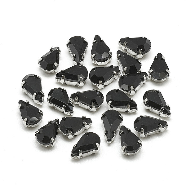 PandaHall Sew on Rhinestone, Multi-strand Links, Glass Rhinestone, with Brass Prong Settings, Garments Accessories, Faceted, teardrop..., Black
PandaHall Sew on Rhinestone, Multi-strand Links, Glass Rhinestone, with Brass Prong Settings, Garments Accessories, Faceted, teardrop..., Black