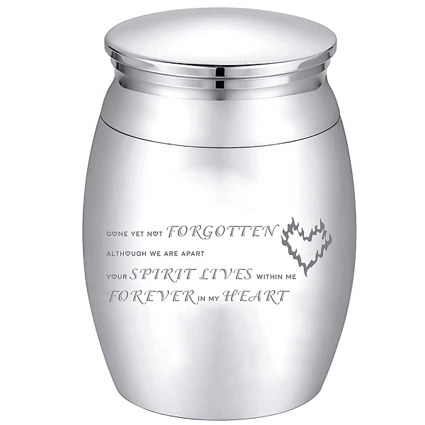 PandaHall CREATCABIN Alloy Cremation Urn Kit, with Disposable Flatware Spoons, Silver Polishing Cloth, Velvet Packing Pouches, Heart Pattern...
PandaHall CREATCABIN Alloy Cremation Urn Kit, with Disposable Flatware Spoons, Silver Polishing Cloth, Velvet Packing Pouches, Heart Pattern...