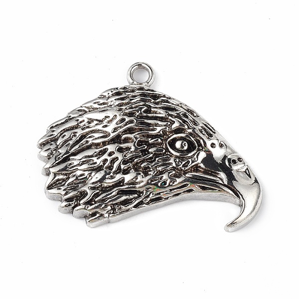 PandaHall Alloy Pendants, Cadmium Free & Lead Free, Eagle Charm, Antique Silver, 37.5x56x5mm, Hole: 4mm Alloy Bird
PandaHall Alloy Pendants, Cadmium Free & Lead Free, Eagle Charm, Antique Silver, 37.5x56x5mm, Hole: 4mm Alloy Bird
