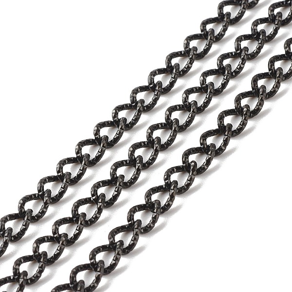 PandaHall 304 Stainless Steel Curb Chains, Textured, Unwelded, with Spool, Electrophoresis Black, 10x7x1.5mm, about 16.40 Feet(5m)/Roll 304...
PandaHall 304 Stainless Steel Curb Chains, Textured, Unwelded, with Spool, Electrophoresis Black, 10x7x1.5mm, about 16.40 Feet(5m)/Roll 304...